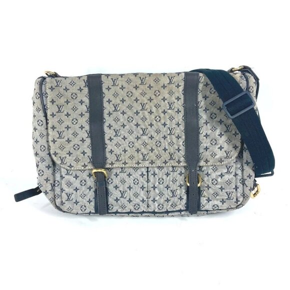 LOUIS VUITTON M42350 Monogram Mini Sac Maman Crossbody Bag Shoulder Bag - Picture 1 of 16